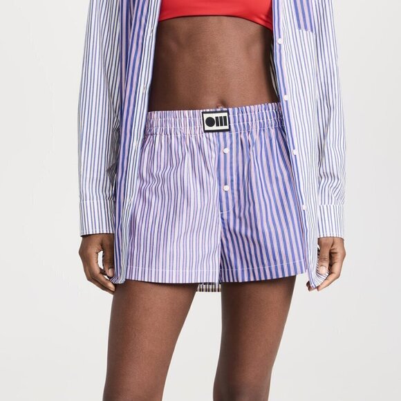 SOLID & STRIPED Pants - New Solid & Striped The Cherry X Oxford Varsity Stripe Lexy Boxers NWT